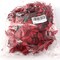 Set of 24: Sparkling Red Glitter Poinsettia Flower Picks | 3" Wide | Festive Holiday Accents | Trees, Wreaths, & Garlands | Christmas Picks | Home & Office Decor - 2024 Christmas Collection, Floral Home by Artificial Flowers